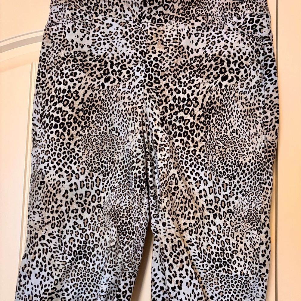 Chico's Animal Print Trousers